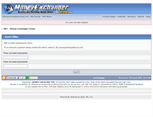 Tablet Screenshot of moneyexchangerforum.com
